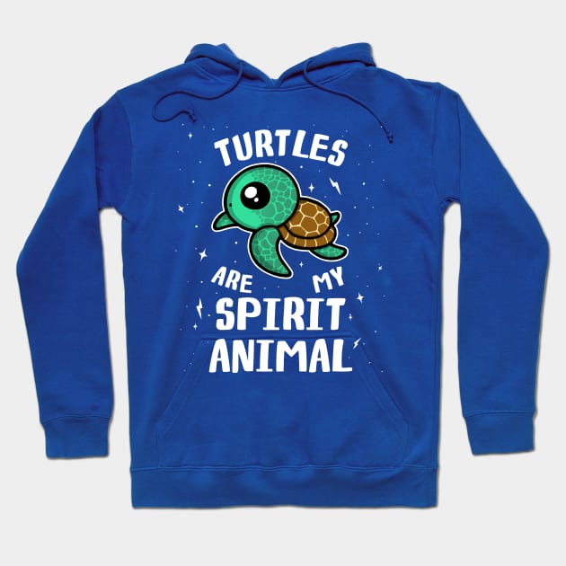 Turtles Are My Spirit Animal Hoodie by perdita00